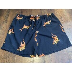 RSVLTS X Shark Week Unlined Trunks Mens Size 2XL